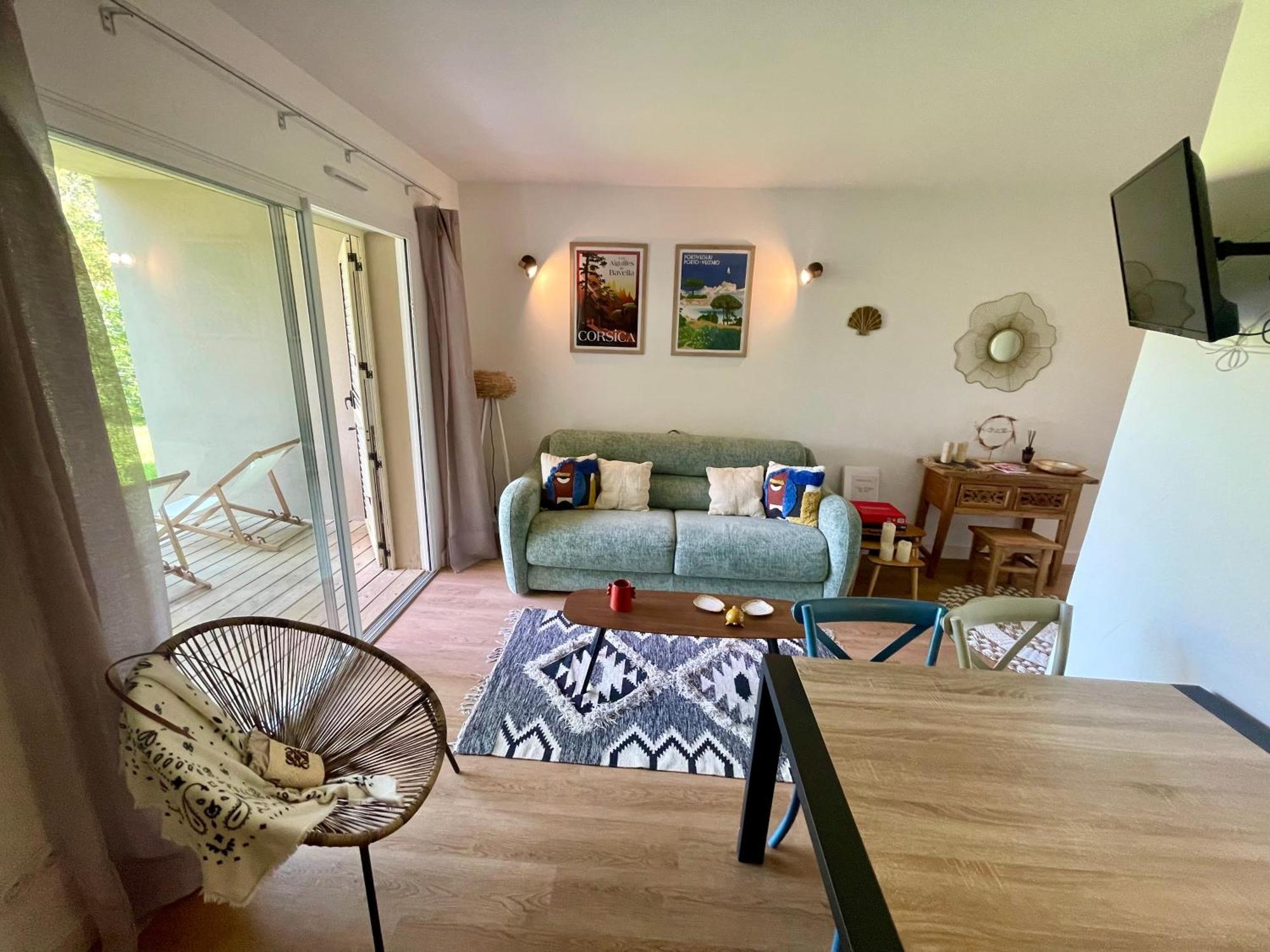 Cala Rossa By Sarai, Apt T2 4 Personnes, Dans Residence Hoteliere Avec Piscine Lecci Zewnętrze zdjęcie